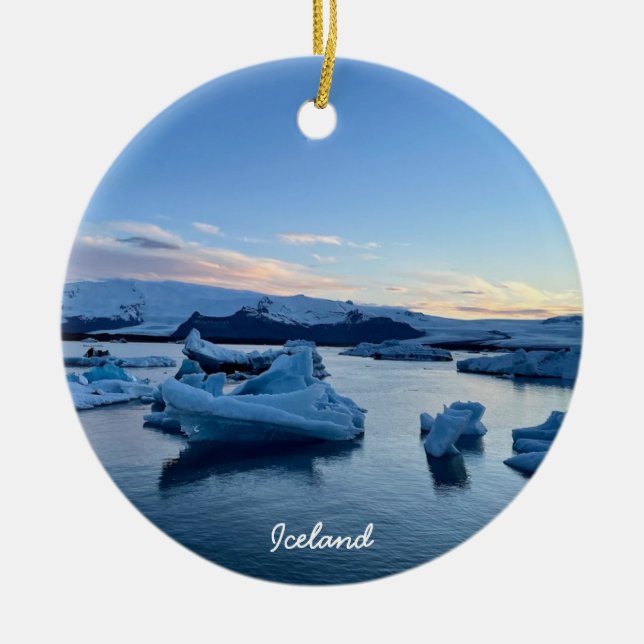 Islande - ornement céramique (Devant)