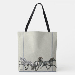 Isländer in der Gangart Tasche