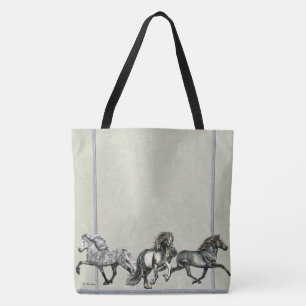 Isländer in der Gangart Tasche