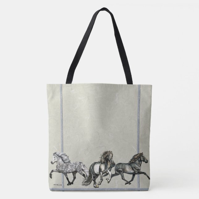 Isländer in der Gangart Tasche (Vorderseite)