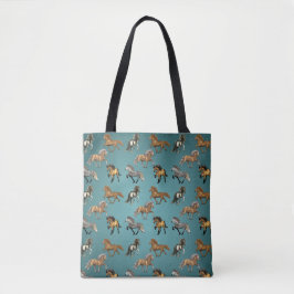 Isländer in der Gangart Tasche
