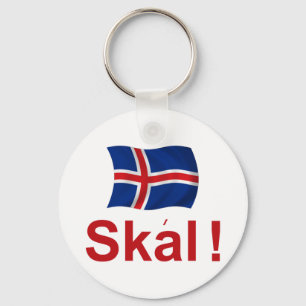 Isländer Skal! (Beifall) Schlüsselanhänger