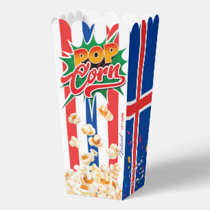 Islandflagge Geschenkschachtel