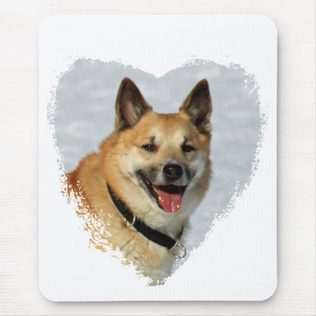 Islandhund Mousepad (Vorne)