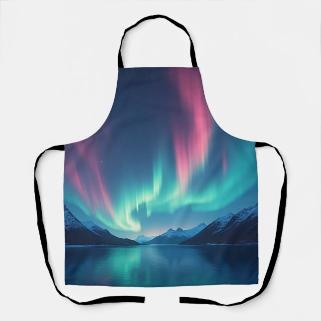 Isländisch Aurora Schürze (Vorderseite)