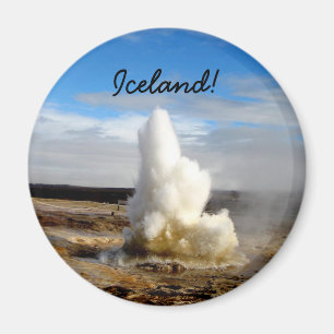 Isländisch Geyser Magnet
