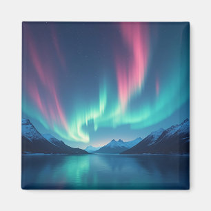 Isländische Aurora Magnet