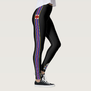 isländische Flagge Leggings