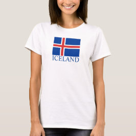 Isländische Frauen als grundlegender T - Shirt