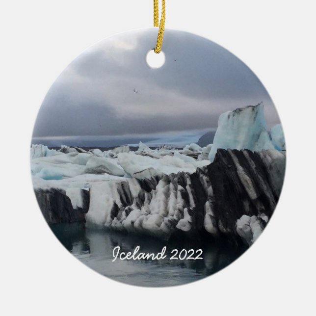 isländische Keramik Keramik Ornament (Vorne)