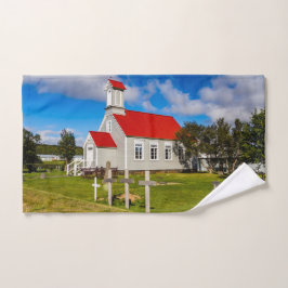 Isländische Kirche Badhandtuch Set