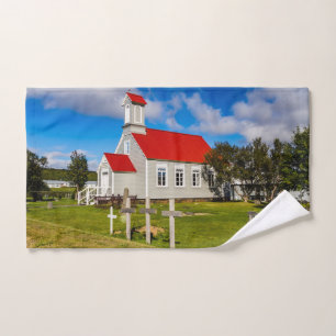 Isländische Kirche Badhandtuch Set