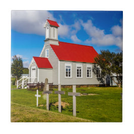 Isländische Kirche Fliese