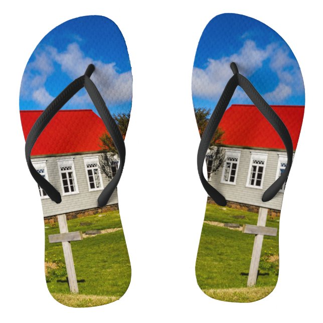 Isländische Kirche Flip Flops (Fußbett)