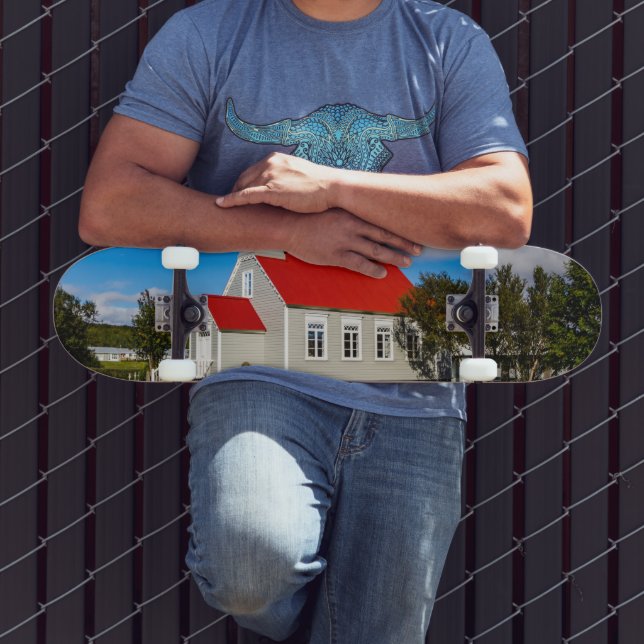 Isländische Kirche Skateboard (Außenbereich 3)
