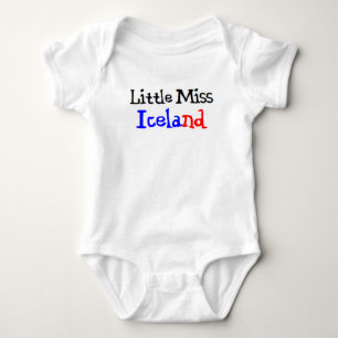 isländische kleine Miss Baby Strampler