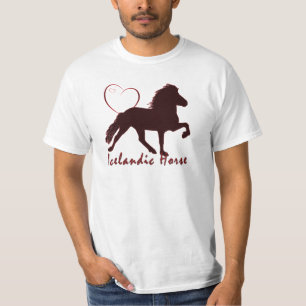 Isländische Pferdereiten T-Shirt