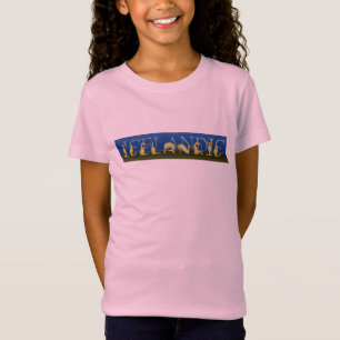 Isländische Pony in Ponys geschrieben T-Shirt