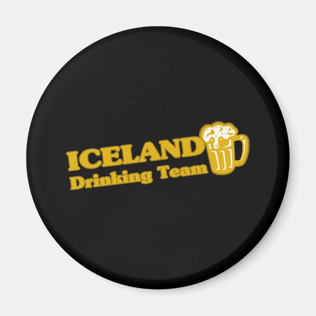 Isländische Trinkmannschaft Magnet (Vorne)