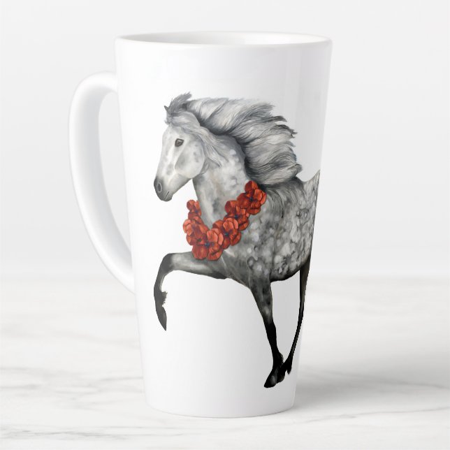 Isländische Weihnachten Milchtasse (Linke Ecke)