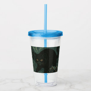 Isländische Weihnachts-Yule-Katze Acryltrinkbecher