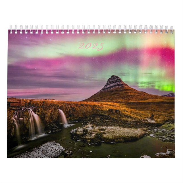 Islands Kalender 2025 (Titelbild)