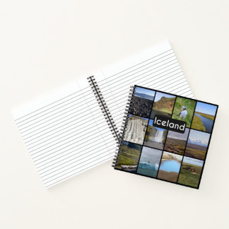 Islands Sommerlandschaft Notizbuch