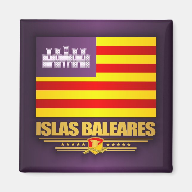 Islas Baleares (Balearen) Magnet (Vorne)