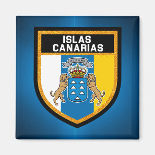 Islas Canarias-Flagge Magnet