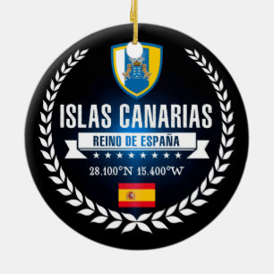 Islas Canarias Keramik Ornament