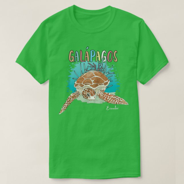 Islas Galapagos Inseln Ecuador Souvenir T-Shirt (Design vorne)