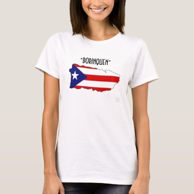 IslaSticker_tn, *BORINQUEN* T-Shirt (Vorderseite)