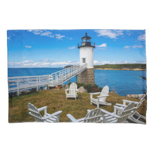 Isle au Haut, Maine Lighthouse Kissenbezug