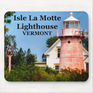 Isle La Motte Lighthouse, Vermont Mousepad