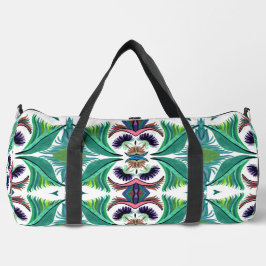 Isle-of-Ferns-C/M auf einem Müllbeutel Duffle Bag