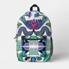 Isle of Ferns Original und C/M auf einem Rucksack