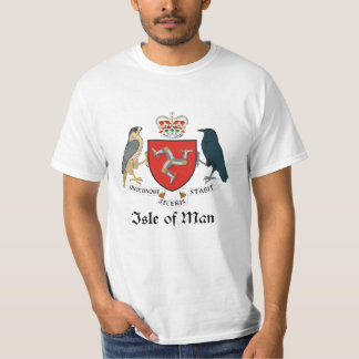 ISLE OF MAN - Emblem/Flagge/Symbol/Wappen T-Shirt