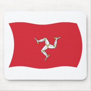 Isle of Man Flag Mousepad