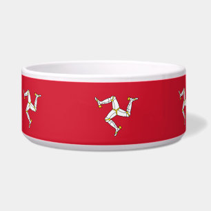 Isle of Man Flag Pet Bowl Napf