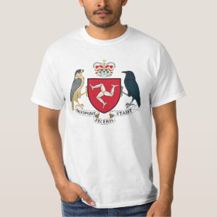 Isle of Man-Wappen - Manx Emblem T-Shirt