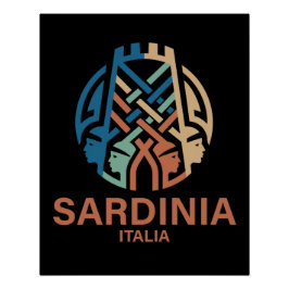 Isle of Sardinia Italy Poster