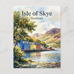 Isle of Skye, Portree Schottland Postkarte