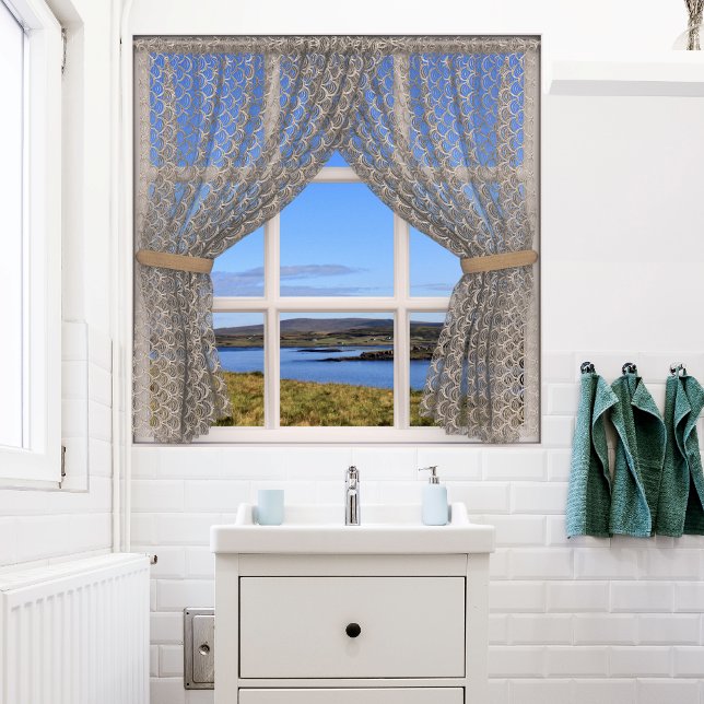 Isle of Skye (Schottland) Fake Window View with La Poster (Von Creator hochgeladen)