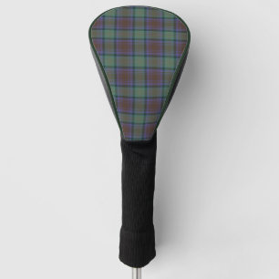 Isle of Skye Tartan Kariertes grünes Muster Golf Headcover