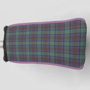 Isle of Skye Tartan Kariertes grünes Muster Golf Headcover