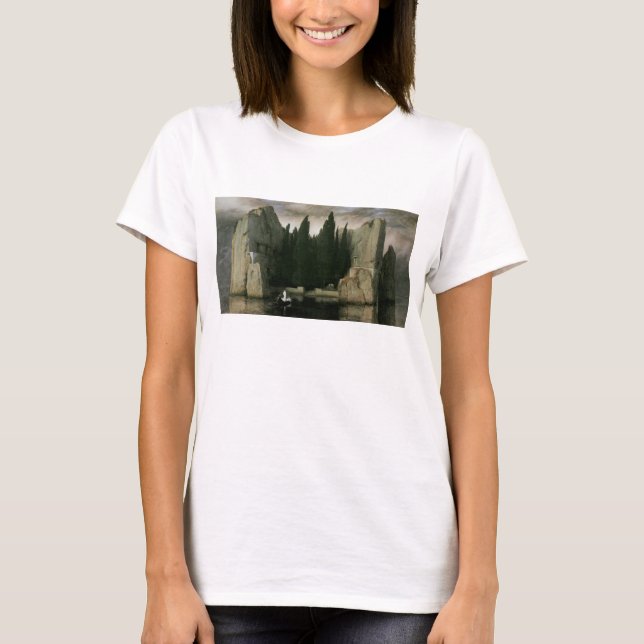 Isle of the Dead by Arnold Bocklin, Symbolismus Ar T-Shirt (Vorderseite)