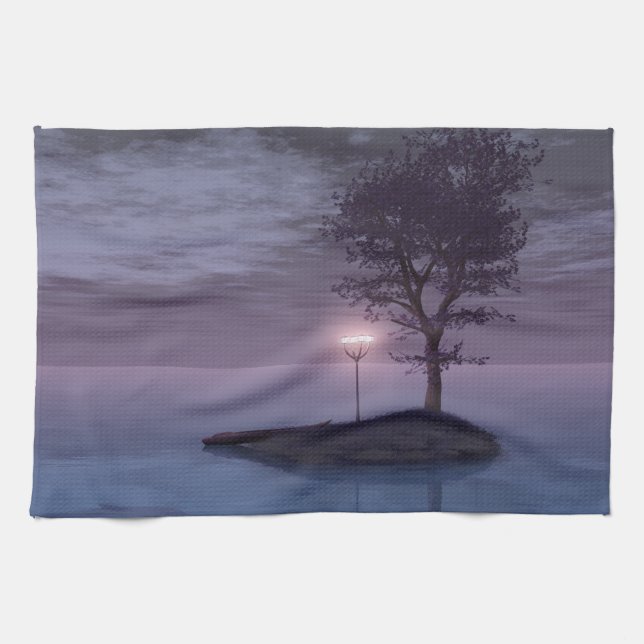 Isle of Wanderers Serviette de cuisine (Horizontal)