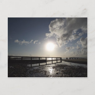 Isle of Wight Beach Postkarte