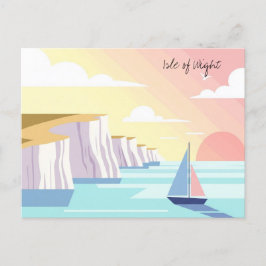 Isle of Wight England Travel Postkarte