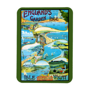 Isle of Wight Kühlschrank Magnet
